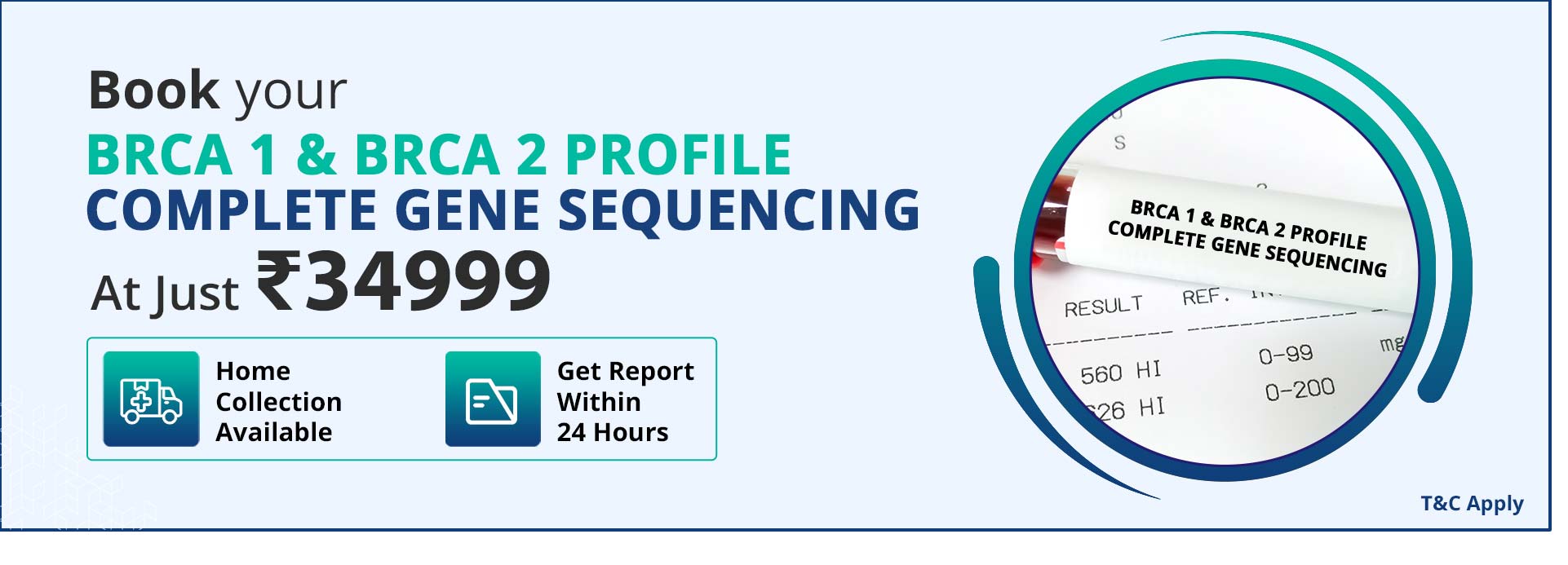 BRCA 1 & BRCA 2 Profile Complete Gene Sequencing